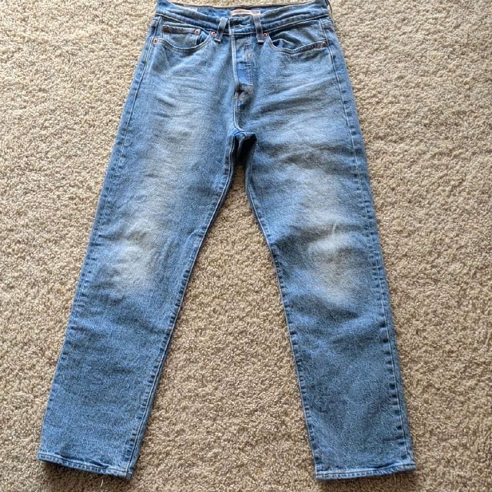 Levi's Light Blue Women's Straight Jeans